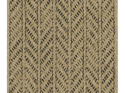 Earth - 7'10" X 10'3" Indoor, Outdoor Area Rug - Black, Natural