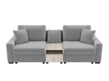 Modular Sofa Couch With Storage Armrest And Center Console