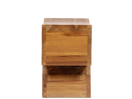 Nico - Stool Ottoman - Brown