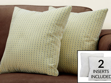 Pillows, Square, Insert Included, Decorative Throw, Hypoallergenic