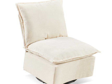 Detachable Single 360 Swivel Rocking Rocker, 360 Swivel Sofa Chair & Single Sofa Lounge, Comfortable Seating For Living Room & Bedroom Sofa 1 Piece