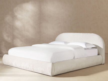 Archie Puffy Grounded - Upholstered Platform Bed