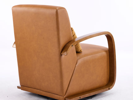 Swivel Accent Rotatable Ergonomic Single Chair For Living Room