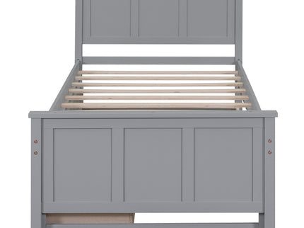 Platform Bed With Trundle And Drawers