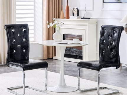 Elegant Design Upholstered Dining Chairs