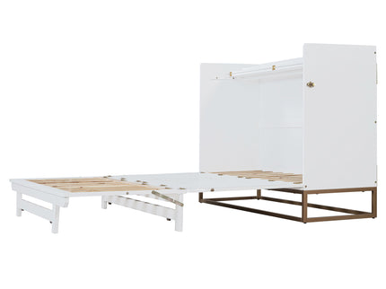 Murphy Bed With Iron Legs, Modern Design