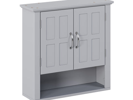 Multi Functional Wall Mounted Cabinet With Adjustable Shelves For Bathroom