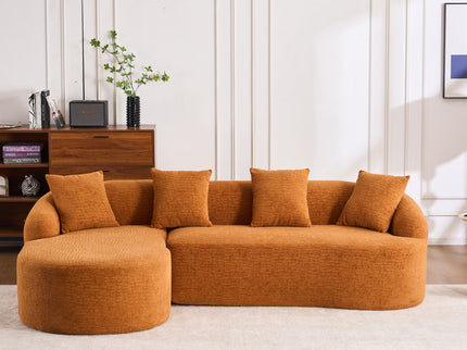 Combined Sofa With 4 Pillows