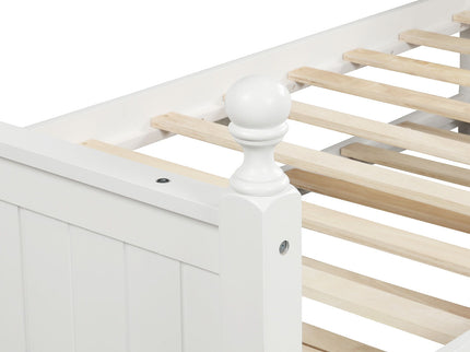 Twin Size Daybed & Twin Size Trundle - White