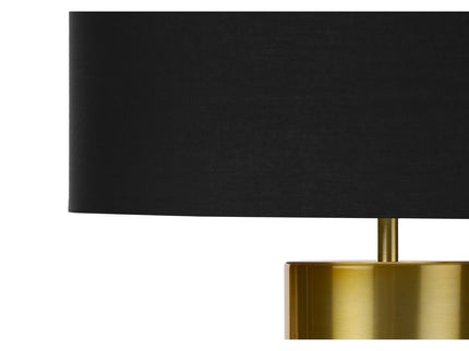 Lighting, Table Lamp, Concrete, Contemporary - Black / Gold