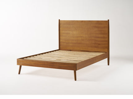 Okioki - Mid-Century Wood Bed