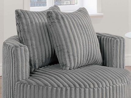 Swivel Upholstered Accent Chair For Living Room