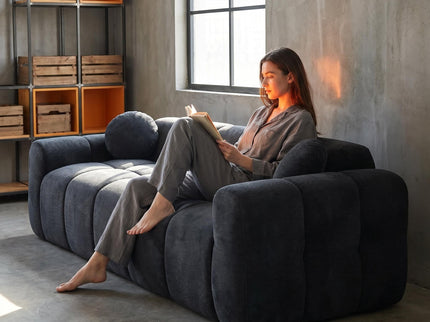 Extra Large Compression Sofa, Cloud Puff Couch For Living Room