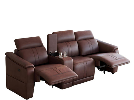 Modular Sofa With Recliners And Cup Holders Sectional Set