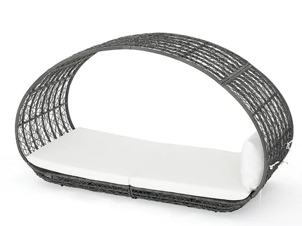 Abigal - Outdoor Wicker Daybed With Cushion