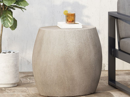 Outdoor Oval Shaped Side Table