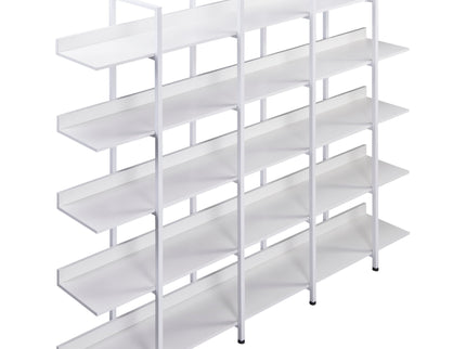 Vintage Industrial 5 Tier Open Bookcase