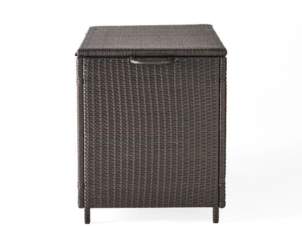 Blake - Wicker Cushion Box - Brown Multi