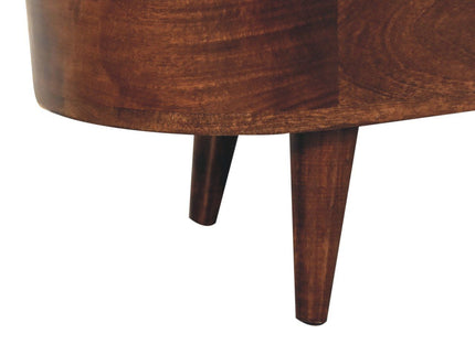 Rounded Lid Up Blanket Box