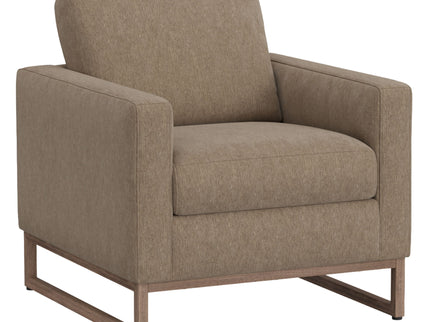 Accent Chair With Track Arm Design