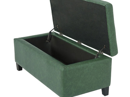 Storage Ottoman With Flip Top Lid