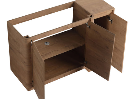 Freestanding Bathroom Vanity With Sink, 1 Small Storage Cabinet, Soft Close Door