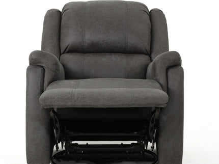 Contemporary Glider Recliner With Swivel Function