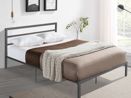 Metal Bed Frame With Headboard