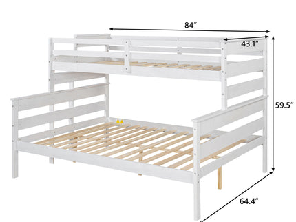 Detachable Design Bunk Bed With Ladder