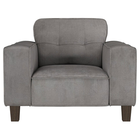 Dana - Track Arm Tufted Accent Chair