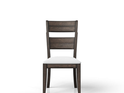 Upholstered Seat Side Chair - Chocolate