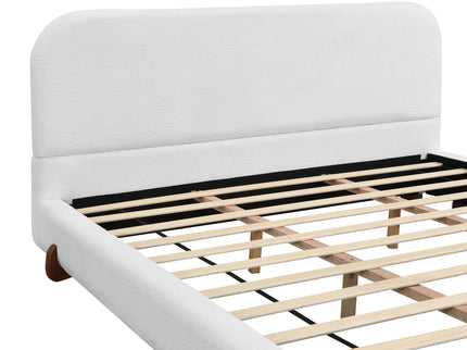 Elegant Upholstered Bed Frame