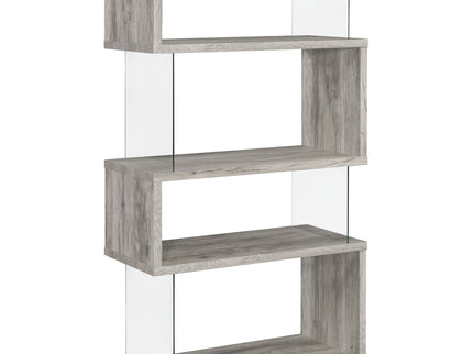 Elias - 4 Shelf Bookshelf With Zigzag Design