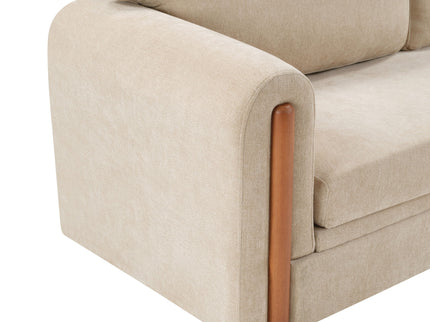 Modern 3 Seater Upholstered Couch Sofa For Living Room