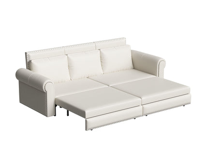 Chesterfield Sofa & Pull Out Bed