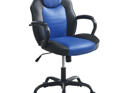 Gaming And Office Chair With Padded Arms, Adjustable Height
