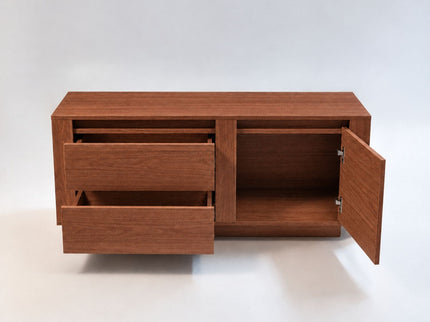 TV Stand For TVs Up To 50" With 1 Door And 2 Drawers