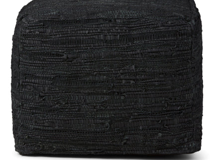Fredrik - Handcrafted Square Pouf