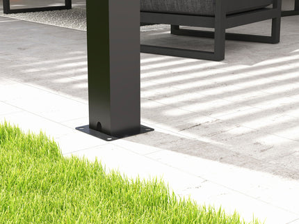 Louver Pergola Aluminium Frame & Louvers