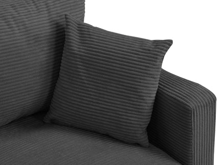 Modern Upholstered Loveseat Sofa, High Resilience