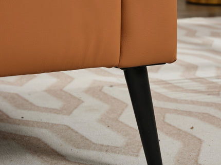 Nordic Retro Light Luxury Upholstered Sofa Chair