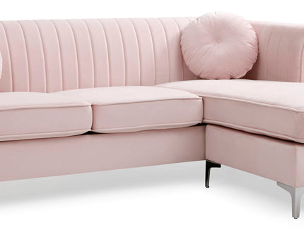 Delray - Micro Suede Sofa Chaise