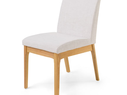 Contemporary Dining Chair SetWith Upholstered Fabric