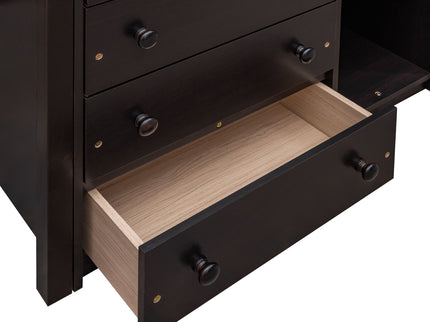 Bunk Bed With 6 Drawers And Flexible Shelves, Bottom Bed With Wheels