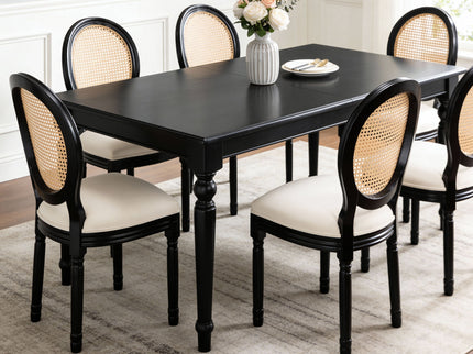 French Country Dining Chairs With Round Back (Set of 2)