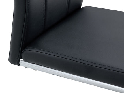 Modern Dining Chairs With High Backrest And Sturdy Legs