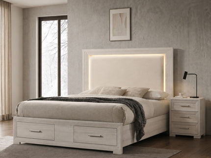 Colorado - Bed With Upholstered LED Headboard