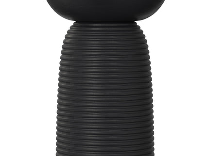 Boyd - Ribbed Accent Table - Black