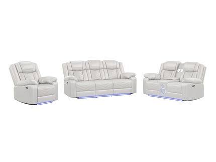 Challenger - LED Power Recliner Set