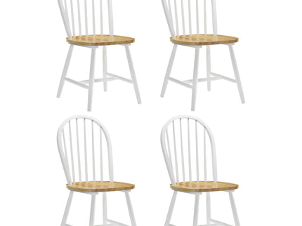 Spindle - Back Side Chairs (Set of 4) - Natural